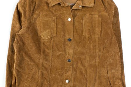 Corduroy never goes out of style. 