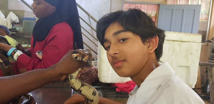 Saifudeen Muhammad now being called “Snake boy”.