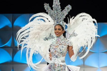 Jamaica's Iana Garcia took the stage earlier today in the 2019 Miss Universe pageant's national costume competition