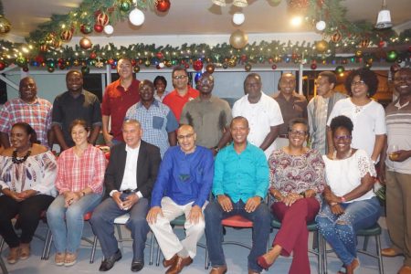 The Guyana Olympic Association (GOA) hosted its annual Christmas Social on Friday night which was attended by several heads and members of local federations and Minister of Social Cohesion, Dr. George Norton.
