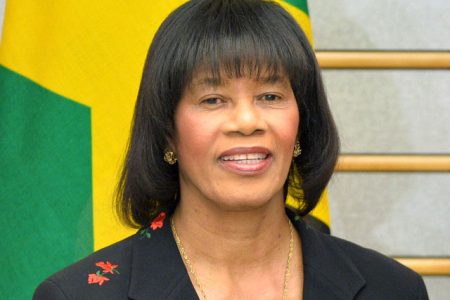 Former Jamaica Prime Minister Portia Simpson-Miller