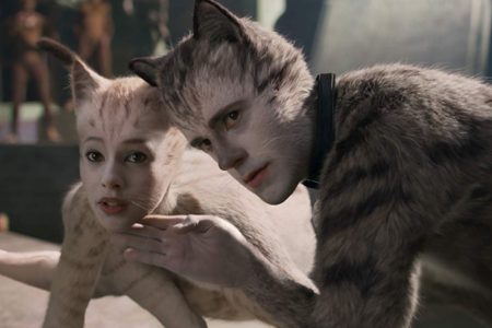 Francesca Hayward and Robbie Fairchild in Cats