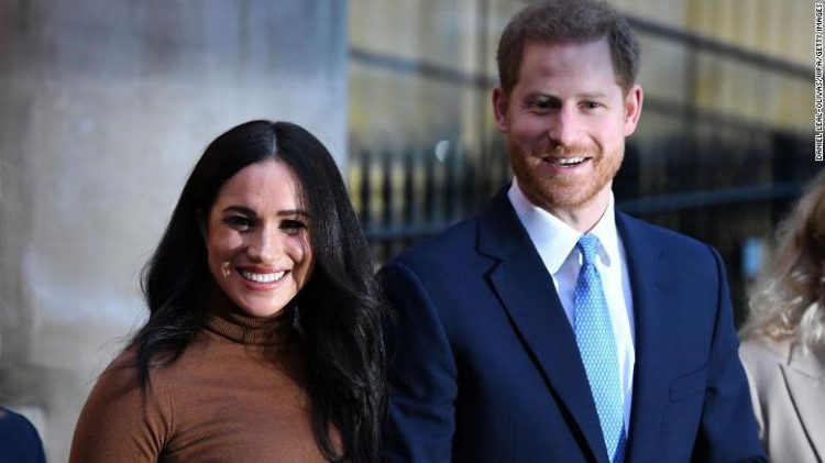 Duke and Duchess of Sussex. (CNN photo)