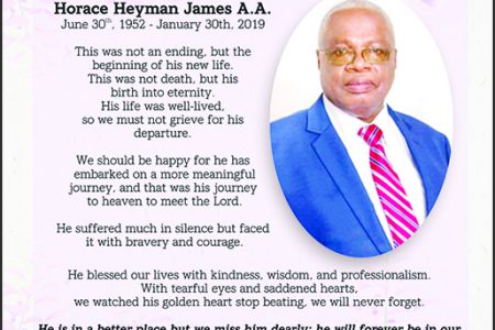 Horace Heyman James A.A. 