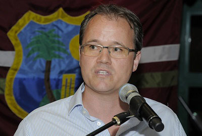 CWI chief executive, Johnny Grave. 