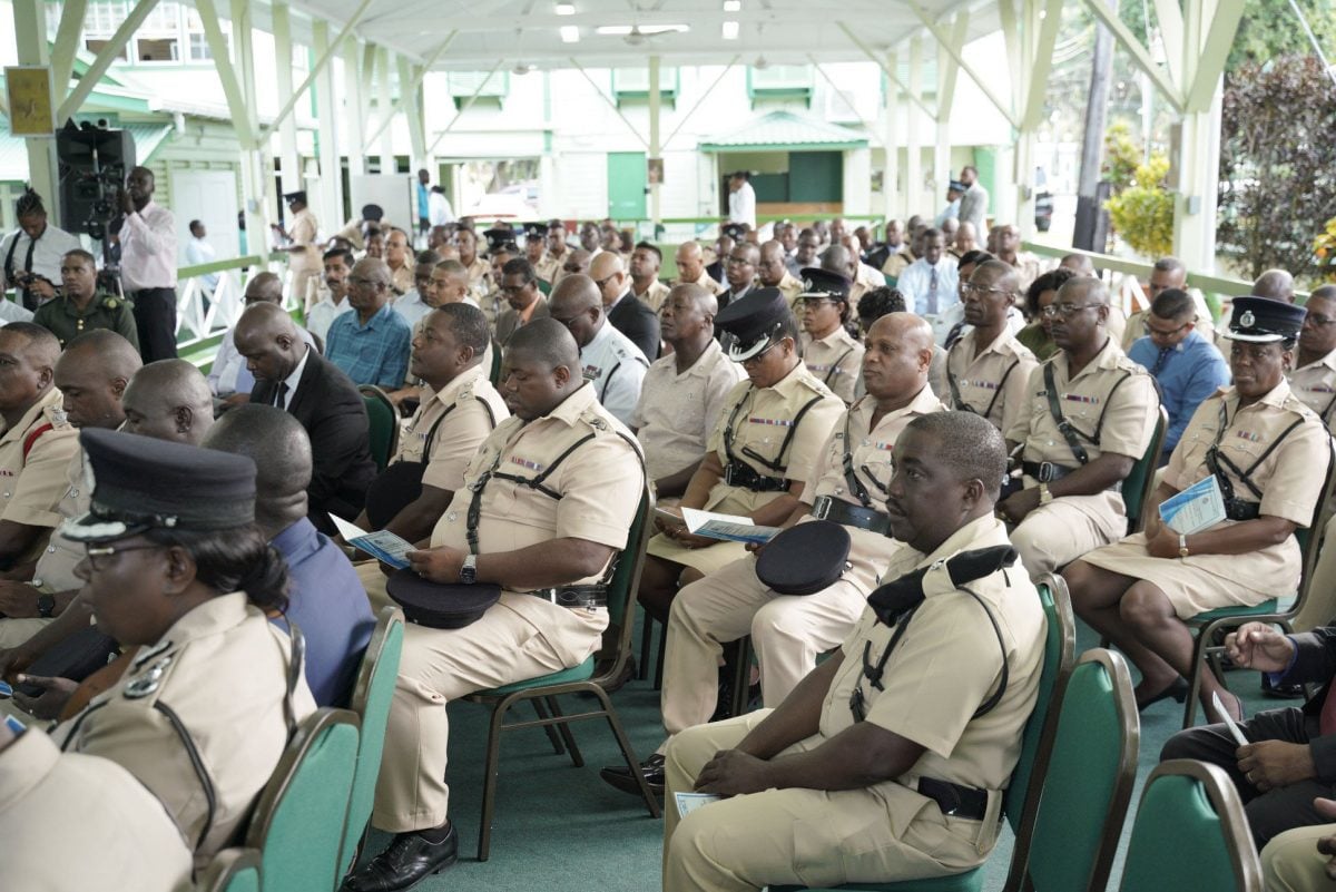 A section of the participants at this year’s Annual Officers’ Conference. (Ministry of the Presidency photo)