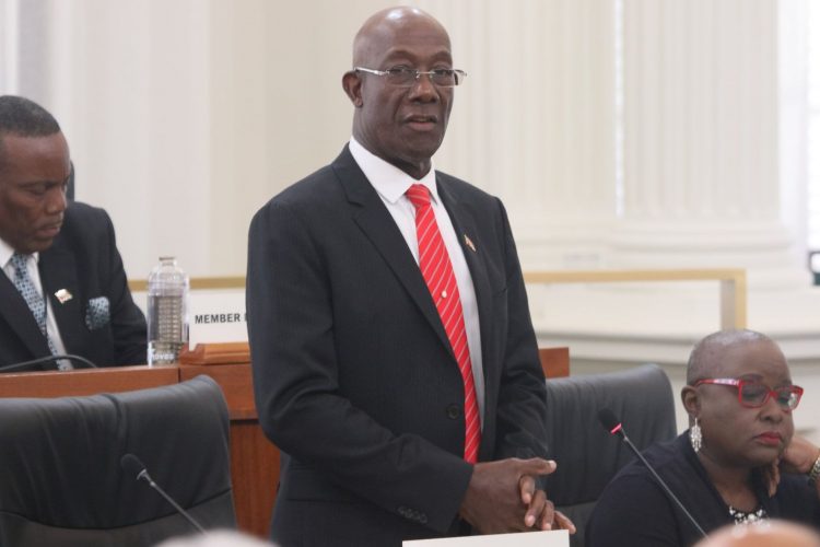 Prime Minister Dr Keith Rowley