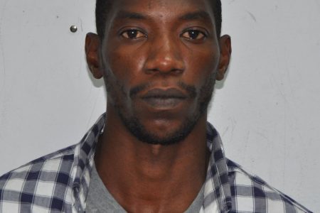 Nathaniel Ellis, 31, charged with the triple murder in Pinto Road, Arima. 