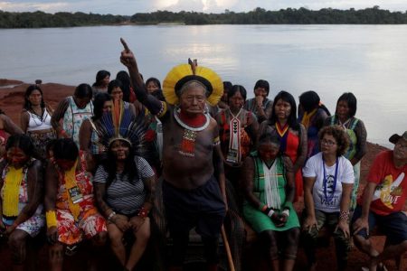 Amazon tribes gather to plan resistance to Brazil government in Xingu Indigenous Park