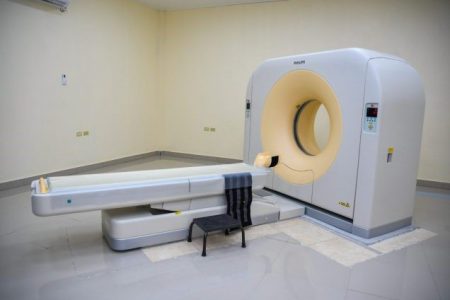 The CT scanner (DPI photo)