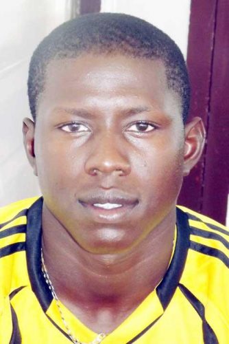 Essequibo under-15 coach, Anthony Adams