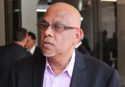 President of the Trinidad and Tobago Cricket Board Azim Bassarath 
