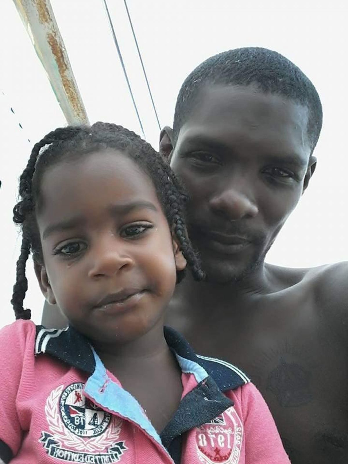 Makeisha Maynard, 8, pictured with her father Michael Maynard