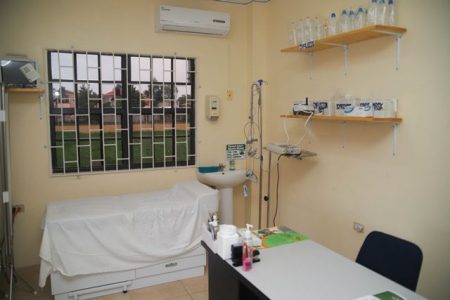 Part of the Eccles health centre (DPI photo)