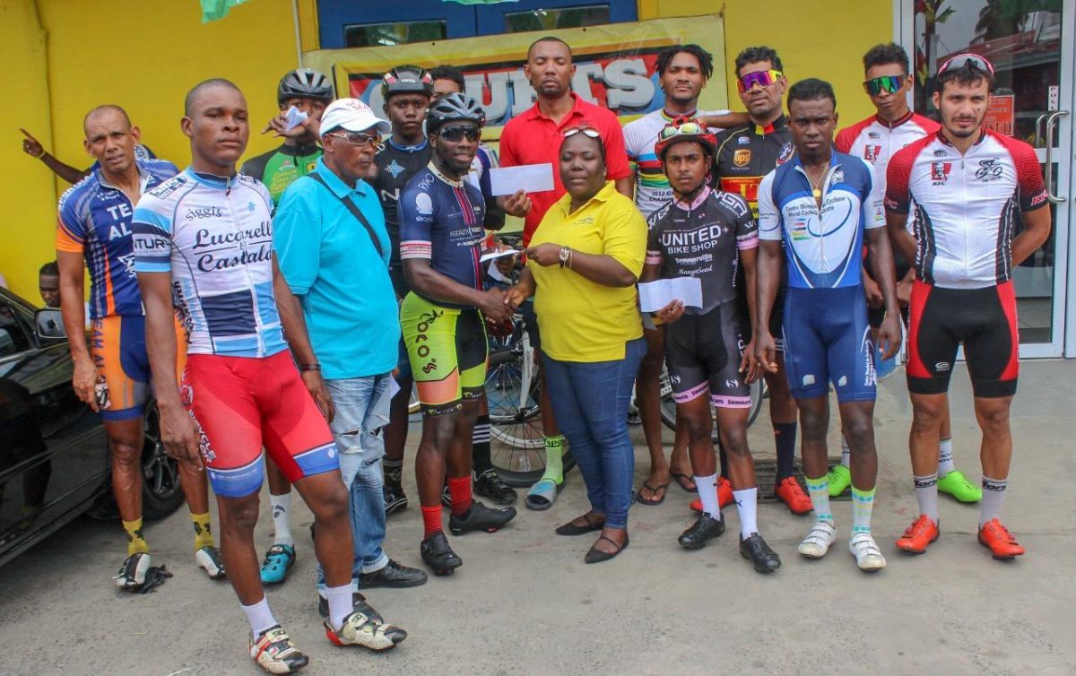 Marcus Keiler took his talents to Berbice yesterday and rode off with the spoils of the Courts Mashramani 50-mile road race.
