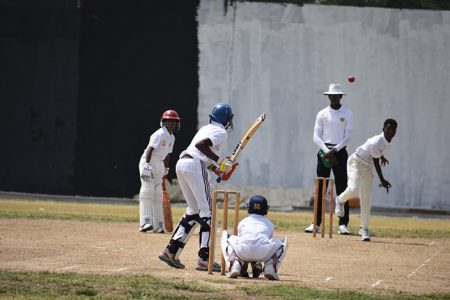 Man of the Match, Stephon Sankar (bowling) rocked Essequibo with 4-25 and scored 25 not out

