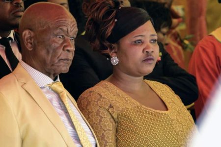 Lesotho’s prime minister, Thomas Thabane, and his wife, Maesiah
