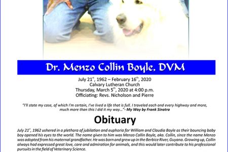 Dr. Menzo Collin Boyle, DVM