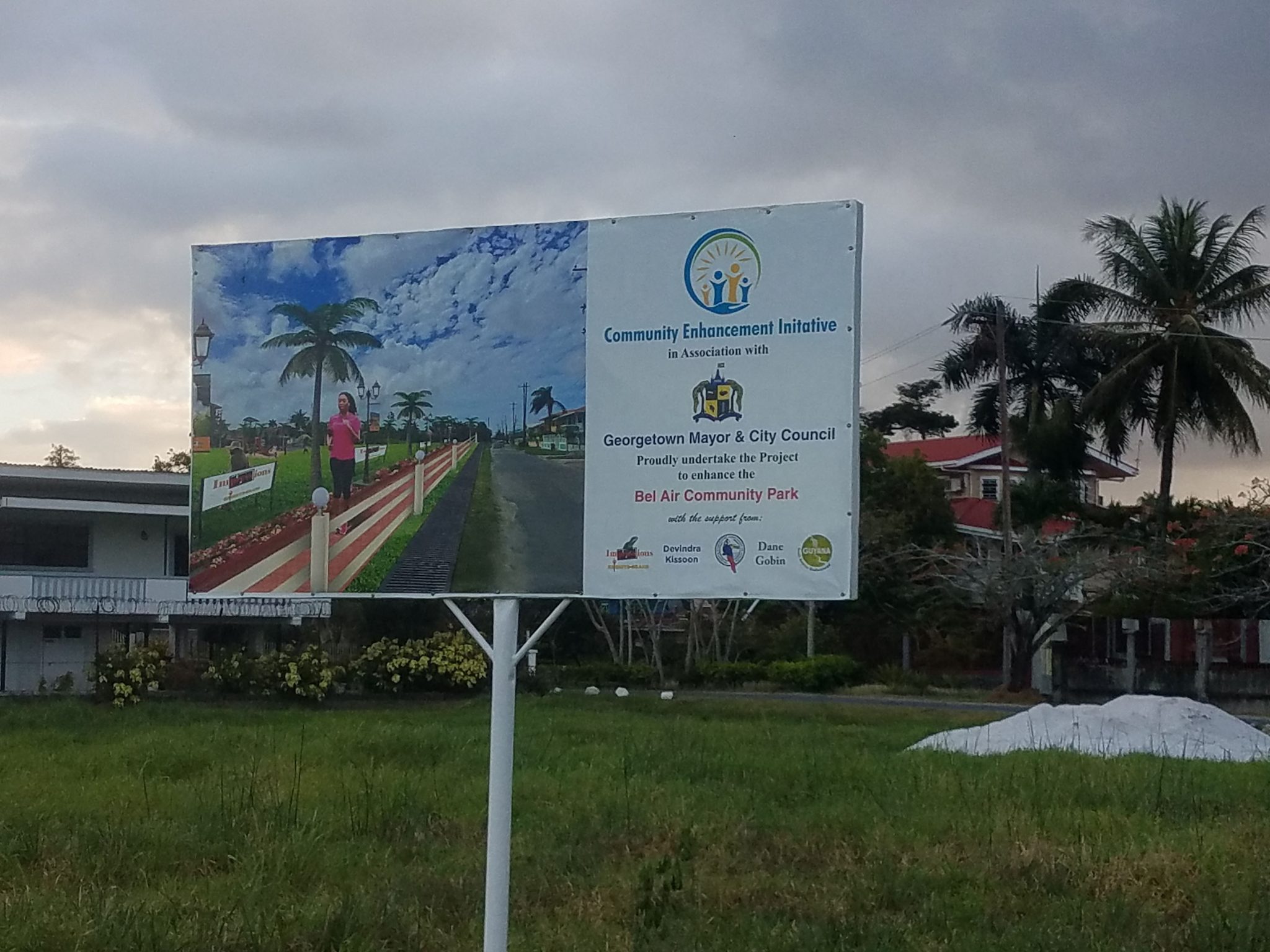 Enhancement project for Bel Air community ground approved Stabroek News
