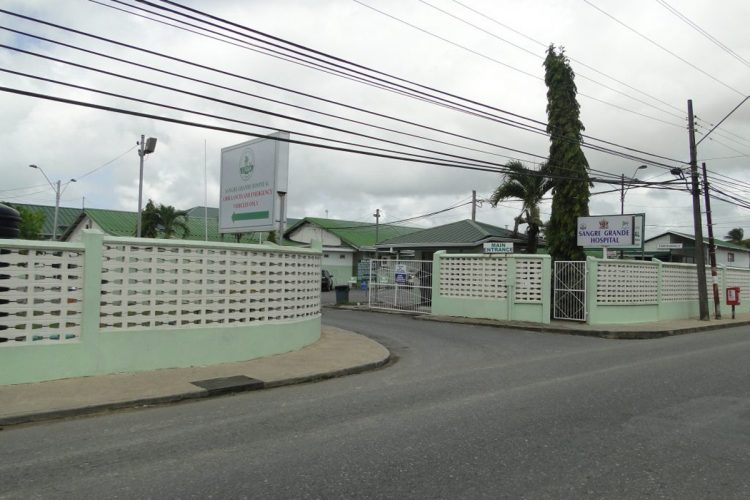 The Sangre Grande Hospital. 