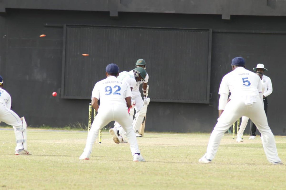 The Guyana Jaguars batsmen had no answer to the pace of Kemar Roach and company of the Barbados Pride in their just concluded eighth round encounter of the West Indies Championships which ended in three days.