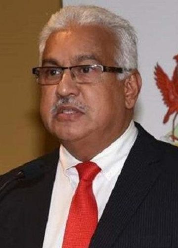 Health Minister:
Terrence Deyalsingh