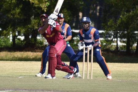 Former Guyana opening batsman Sudesh Dhaniram starred with bat and ball as the West Indies Over 50s won their warm up match against India yesterday.
