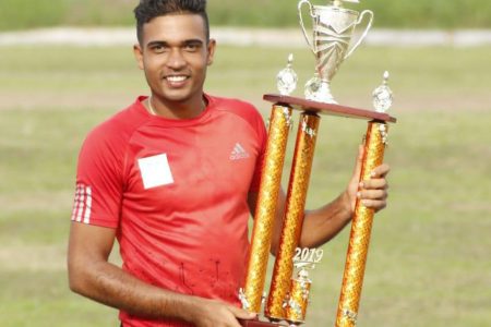 Richie Looknauth is determined to represent Guyana in the next few years.