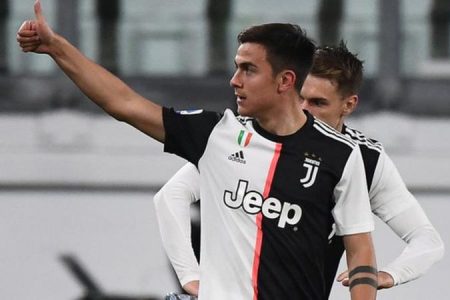 Dybala scored in Juve’s last game, the behind closed doors match against Inter Milan.
