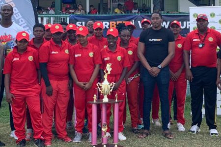 Berbice female team are one-day champs once again.