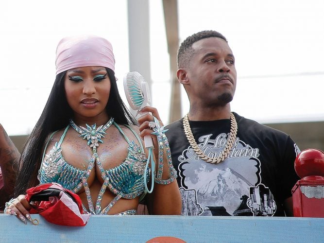 Nicki Minaj and Kenneth Petty