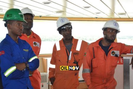 Guyanese oil workers 