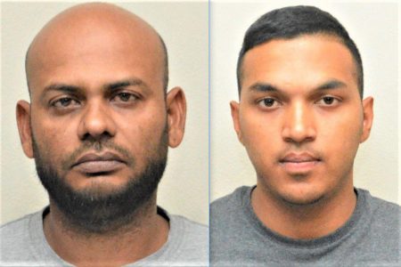 Corporal Hadeed Mohammed, 42, and Constable Mukesh Sylvester, 26