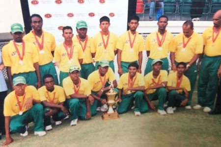 Flashback! The 2007 Guyana Under-19 team.

