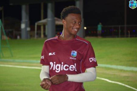 Ronaldo AliMohamed is eager to make his mark at the Regional first class level.