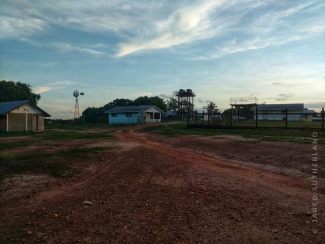 A partial view of the deserted village (Photo by Jared Sutherland)