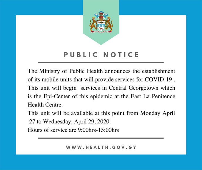 Public Notice - Stabroek News