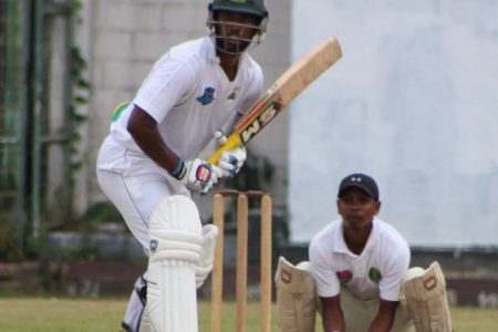  Robin Bacchus sets his sight on a return to the Guyana senior side.
