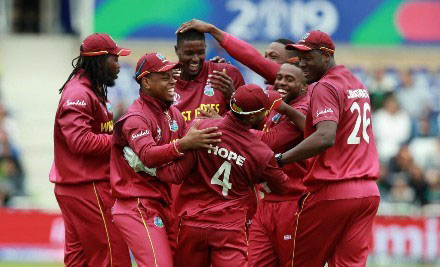 Reigning T20 world champions West Indies. 