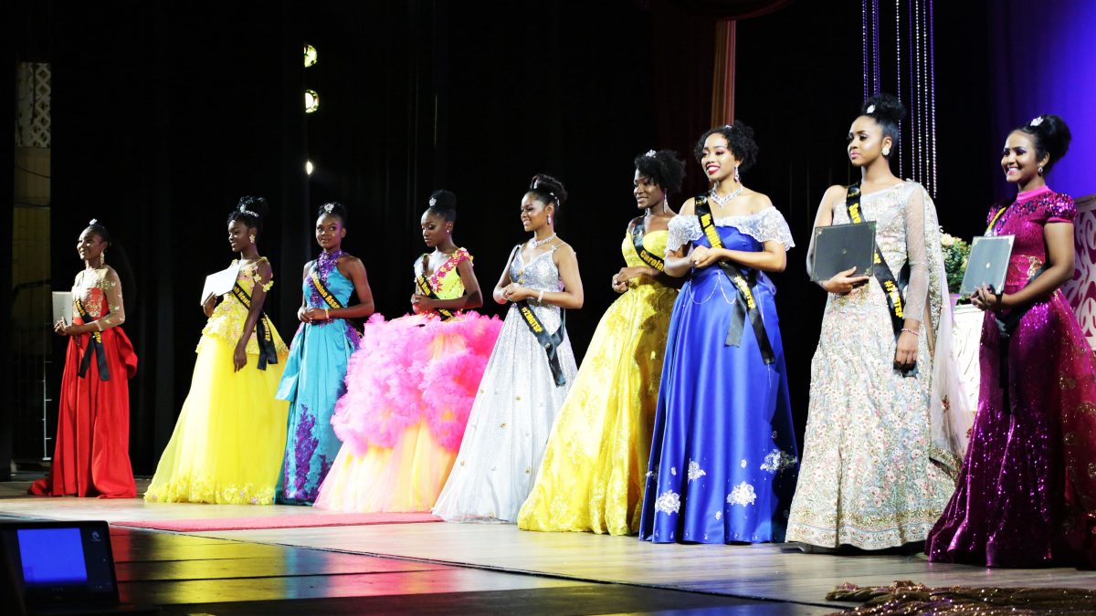 Nine of the ten finalists at last year's competition
