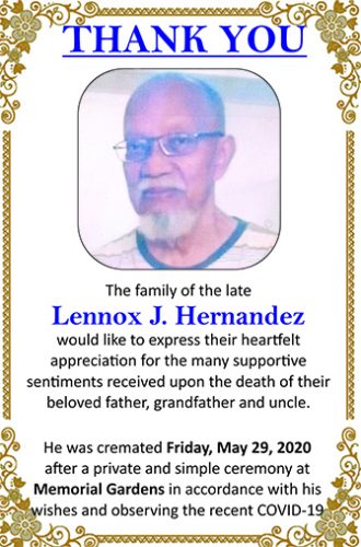 LENNOX J. HERNANDEZ