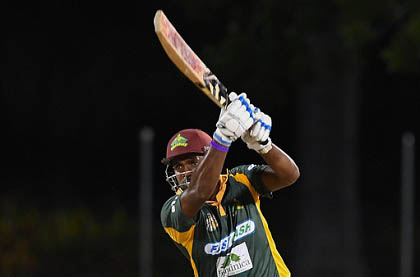 West Indies batsman Sunil Ambris.