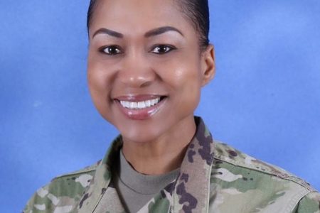 Jamaica-born United States military veteran Maxine Reyes