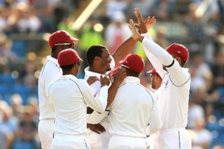West Indies beat England in the second Test at Leeds during the 2017 tour.
