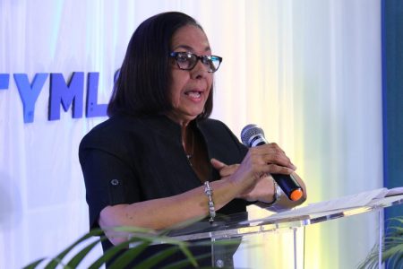 Labour and Social Security Minister Shahine Robinson