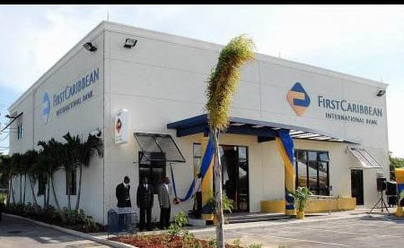 A branch of CIBC FirstCaribbean Internati-onal Bank in Kingston, Jamaica.