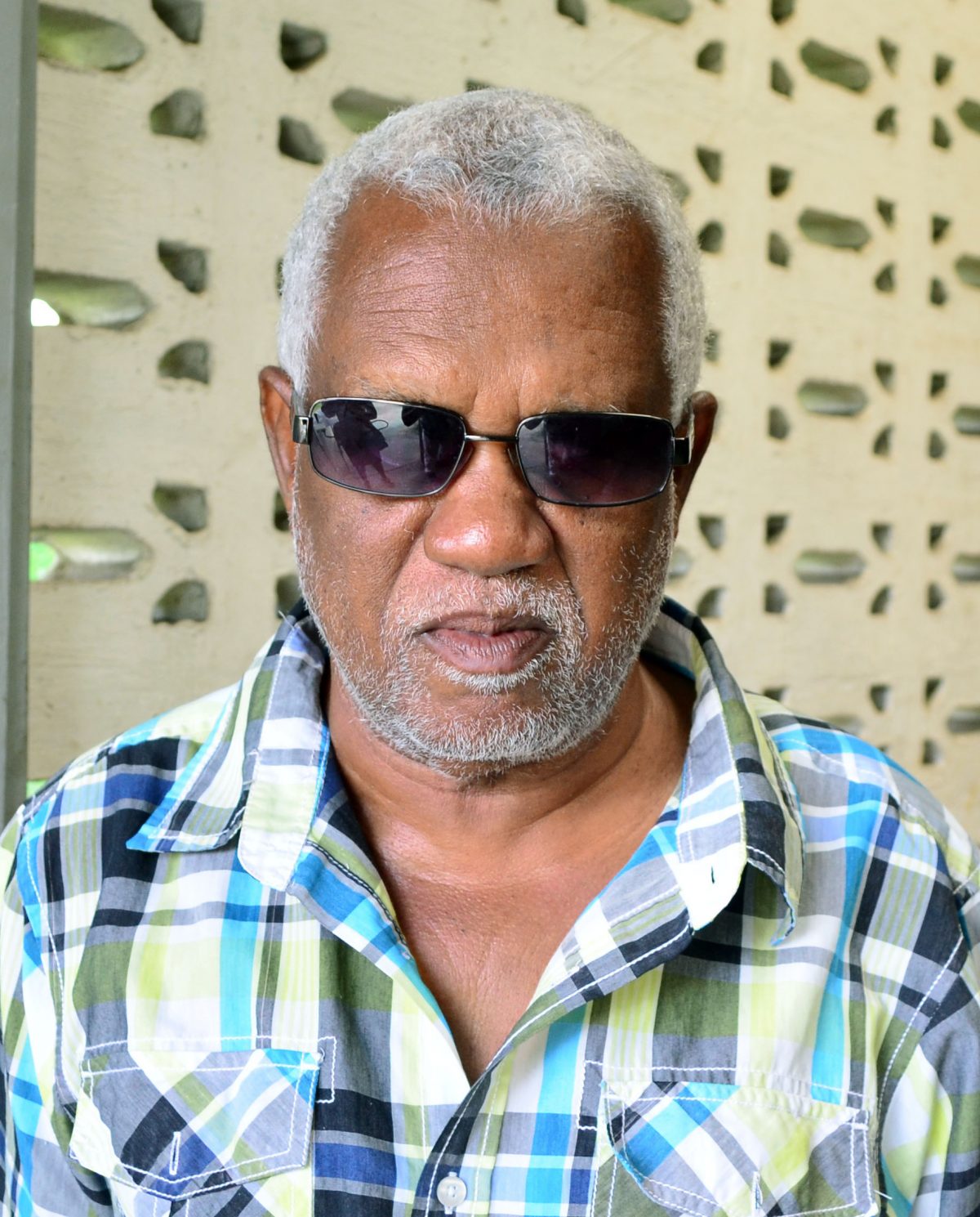 President of the Guyana Society for the Blind Cecil Morris