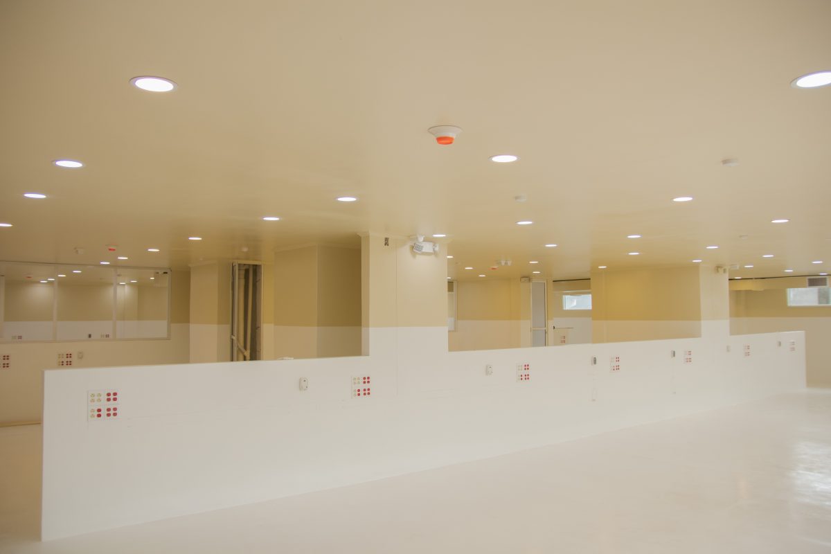 A refurbished area which is expected to be used as an Intensive Care Unit (ICU).  (Ministry of Public Health photo)