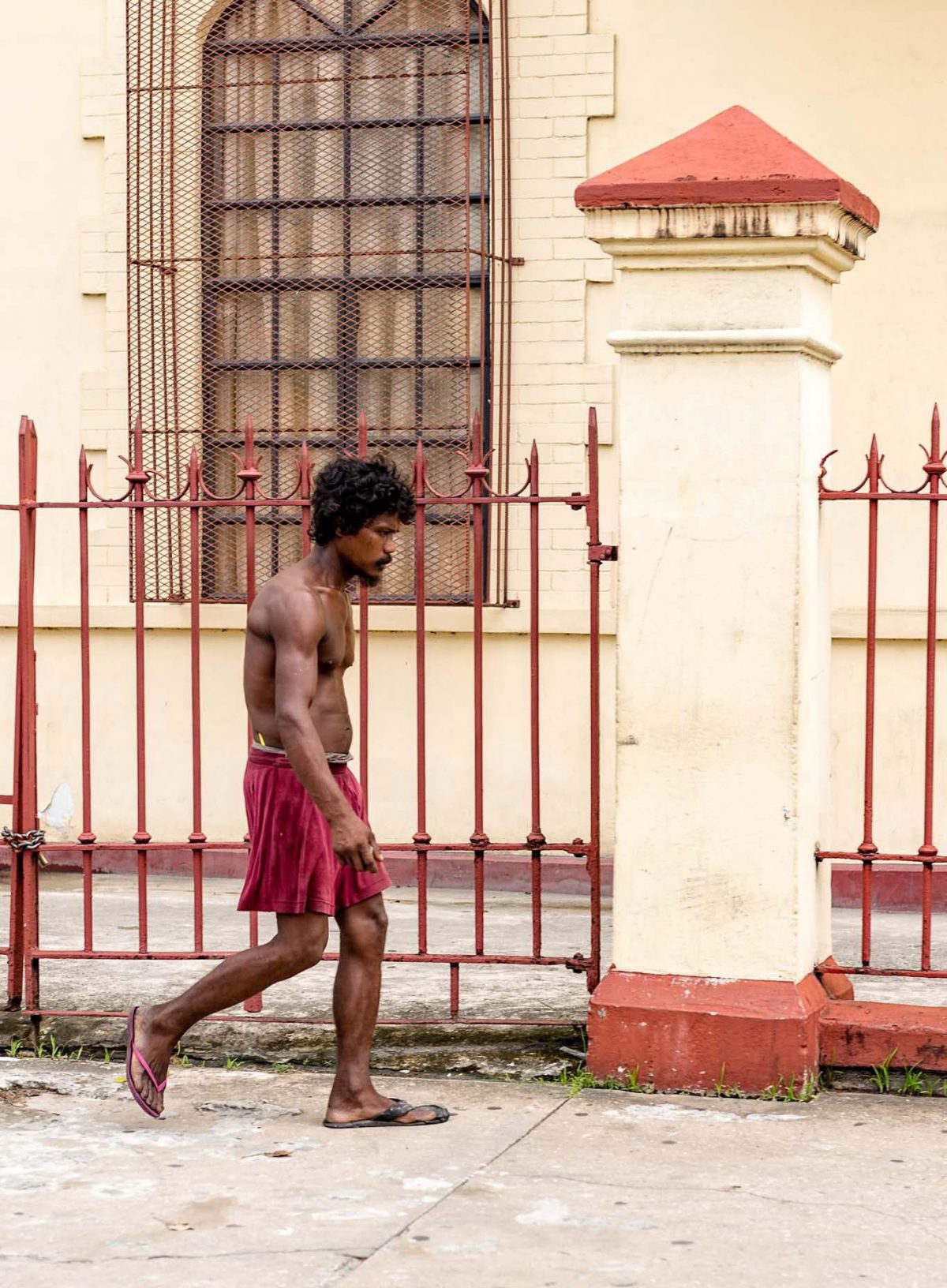 The photographer’s favourite street photo that was taken in Guyana.