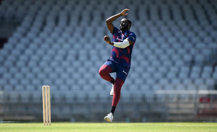  Raymon Reifer picked up five wickets in the first warm up (CWI photo)